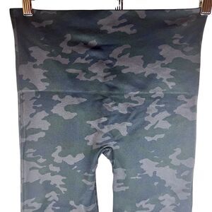 Spanx‎ Camo Compression Leggings Size Large Full Length Athletic